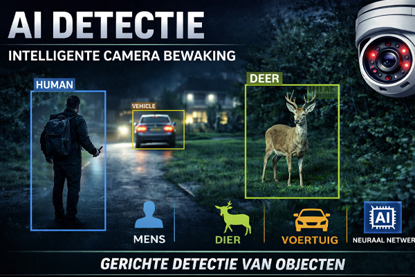 AI bewegingsdetectie camerasysteem Brugge