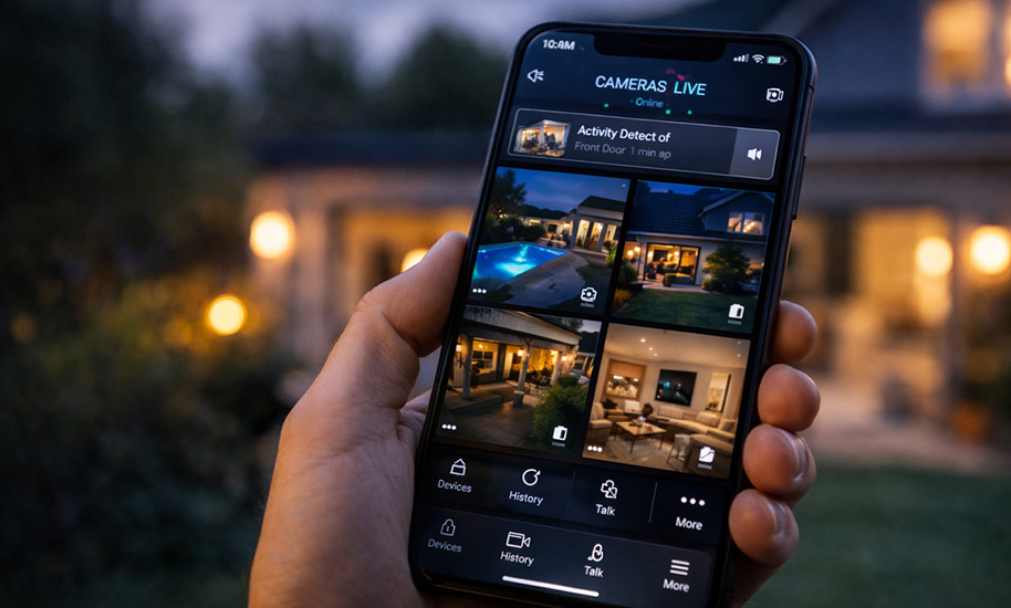 Camera systeem smartphone controle
