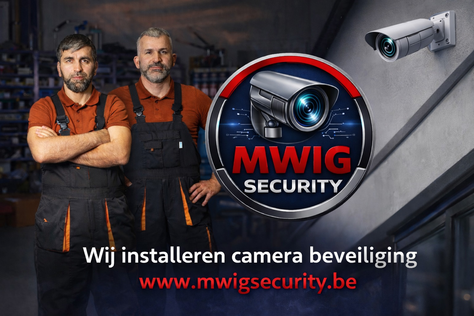 MWIG Security installatie team - camerabewaking experts
